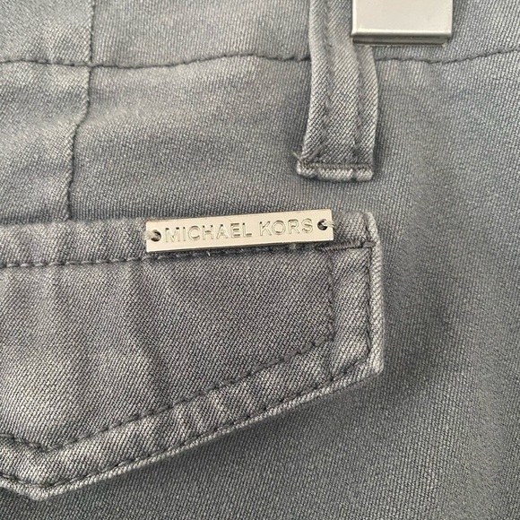 MICHAEL Kors Skinny Ankle Zip Pants - Picture 6 of 10